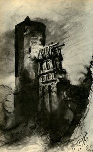La Tourgue, 1835 door Victor Hugo