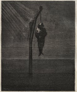 De ophanging van John Brown - Ophanging 2 december door Victor Hugo