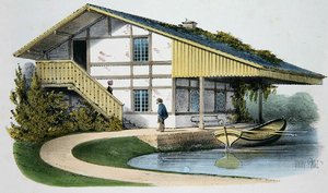 Het chalet van de glasblazer, illustratie uit 