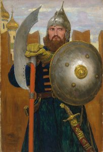 Op wacht door Victor Mikhailovich Vasnetsov