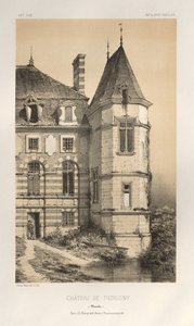 Chateau De Thorigny Manche, gepubliceerd 1860