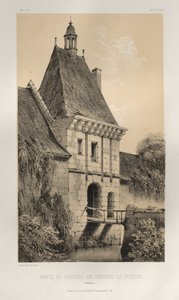 Pl. 48, Porte Du Château de Fresnay-Le-Puceux Calvados, 1860