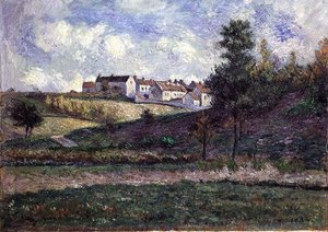 Het dorp door Victor Vignon