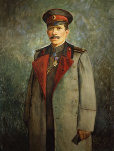 Generaal Jekon, stafchef van het Bulgaarse leger, ca. 1916