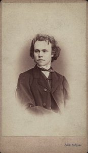 Portret van de componist Anton Rubinstein 1829-1894