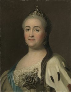 Portret van keizerin Catharina II 1729-1796