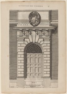 Deur van Farnese Paleis