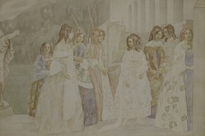 Requiem door Viktor Elpidiforovich Borisov Musatov