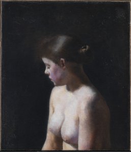 Naakt vrouwelijk model