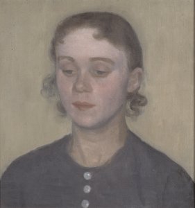 De vrouw van de kunstenaar, Ida Hammershøi, née Ilsted