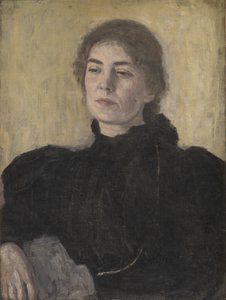 Thora Bendix, geboren Anne Victoria Sundberg door Vilhelm Hammershøi