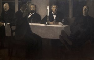 Vijf portretten door Vilhelm Hammershoi