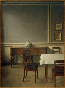 Interieur met porseleinen terrine