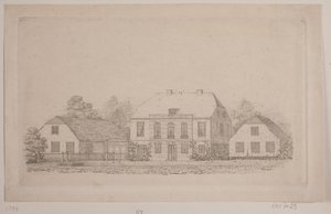 Een villa in Frederiksberg Alle door Vilhelm Kyhn
