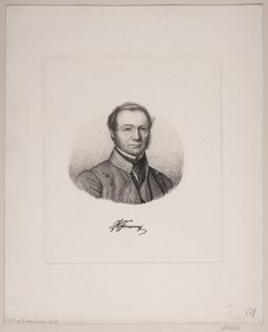 Portret van Johan Christopher Hoffmann door Vilhelm Kyhn