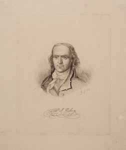 Portret van P. A. Heiberg