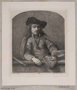 Zelfportret van Ferdinand Bol door Vilhelm Kyhn