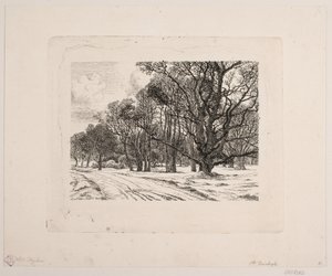 Winter in het bos door Vilhelm Kyhn
