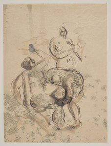 Compositie met drie naakte vrouwen door Vilhelm Lundstrøm