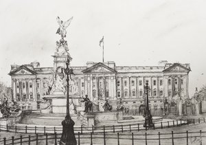 Buckingham Palace, Londen door Vincent Alexander Booth