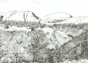 Dove Crag bij zonsopgang, 2003