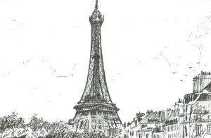 Eiffeltoren, 2003 door Vincent Alexander Booth