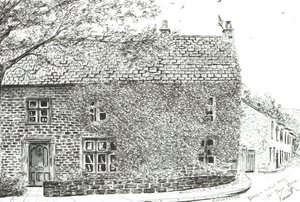 Huis in Ribchester, 2012 door Vincent Alexander Booth