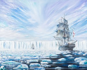James Clark Ross ontdekt Antarctische ijskap januari 1841, 2016