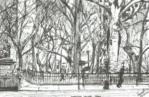 Madison Square Park New York, 2003 door Vincent Alexander Booth