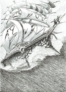 Storm Scheppers Arafura Zee door Vincent Alexander Booth