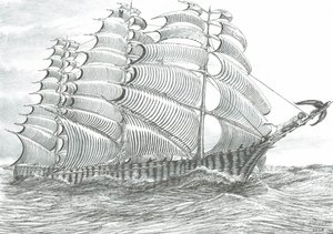 Stormmakers Aralmeer door Vincent Alexander Booth