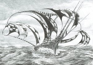 Stormscheppers Samenwerking Zee door Vincent Alexander Booth
