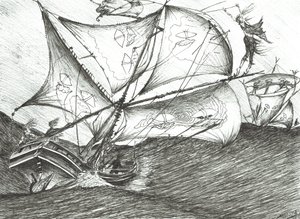 Stormscheppers Indische Oceaan, 2017 door Vincent Alexander Booth