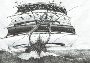 Stormscheppers Koning Haakon VII Zee, 2017 door Vincent Alexander Booth