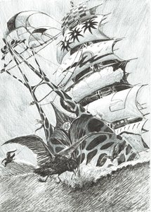 Storm Scheppers Timor Zee door Vincent Alexander Booth