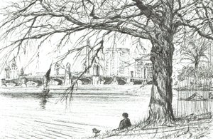 De Charles rivier, Boston, 2003