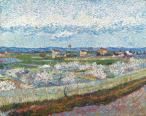 Perzikbomen in Bloei, 1889