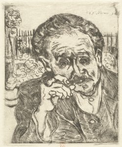 Dr. Gachet (Man met een Pijp) door Vincent van Gogh