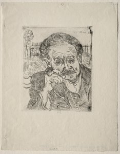 Dr. Gachet door Vincent van Gogh