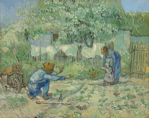 Eerste stappen na Millet, 1890