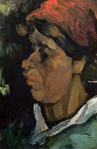 Hoofd van een Nederlandse Boer door Vincent van Gogh