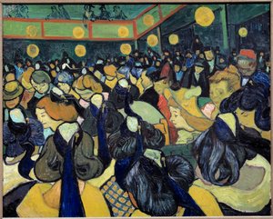De danszaal in Arles door Vincent van Gogh