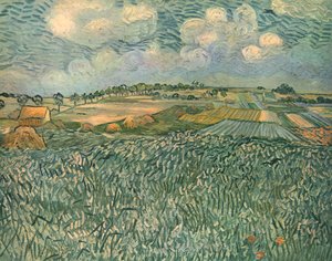 Landschap bij Auvers, juni 1890, 1947