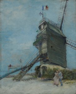 Le Moulin de la Galette, Montmartre, Parijs, c.1886-87 door Vincent van Gogh