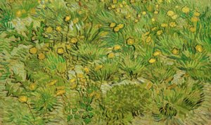 De paardenbloemen door Vincent van Gogh