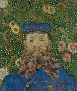 Portret van Joseph Roulin. 1889 door Vincent van Gogh
