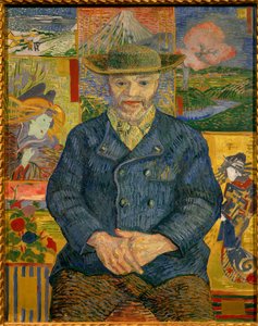 Portret van Père Tanguy door Vincent van Gogh