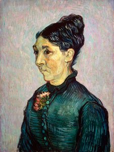 Portret van Madame Jeanne Lafuye Trabuc, 1889 door Vincent van Gogh