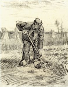 Aardappelverzamelaar door Vincent van Gogh