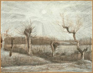 Knotwilgen door Vincent van Gogh